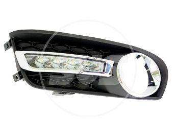 Комплект светодиодных ходовых огней NISSAN TIIDA 2011+(хром)