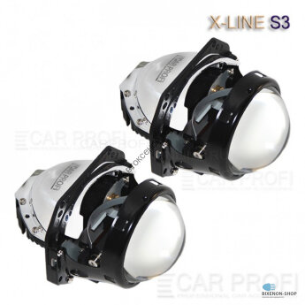 Светодиодный би-модуль CarProfi Bi LED Lens X-line S3, 3.0", Светодиодный би-модуль CarProfi Bi LED Lens X-line S3, 3.0 дюйма, 5100k