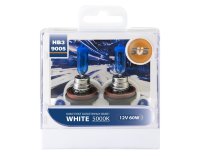 Галогенные лампы серия White 5000K H11 55W+W5W white, комплект 2шт.