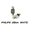 Светодиодная лампа Optima Premium C5W Festoon 28 PHILIPS CAN, white, 12V, T10*28mm(SV 7-8)